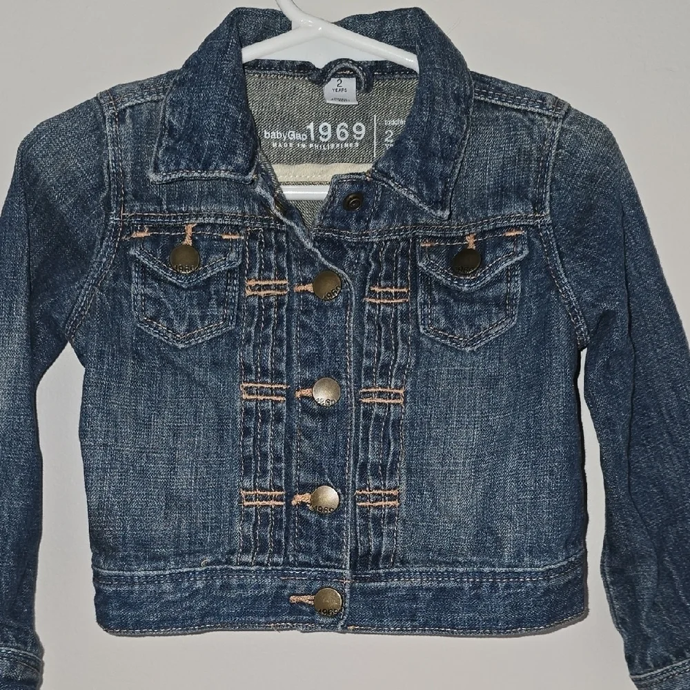 GAP Indigo Kids Denim Jacket LOT R1